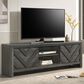 Crown Mark Valor 71" TV Stand in Gray, , large