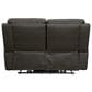 Flexsteel Jarvis Power Reclining Loveseat with Headrests in Mica, , large