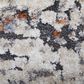 Feizy Gilmore 8" x 10" Ivory and Blue Area Rug, , large