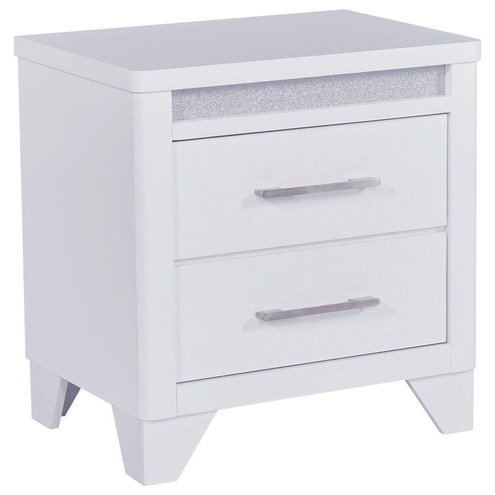 Ashley Jarlee 5-Piece California King Upholstered Bedroom Set in White, , large