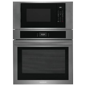Frigidaire 30" Microwave Combination Wall Oven in Black Stainless Steel, , large