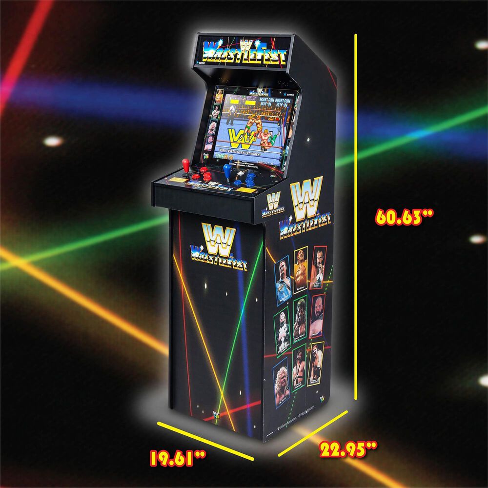 Arcade1Up WWE Wrestlefest Ultra Series Arcade Machine in Multicolor, , large