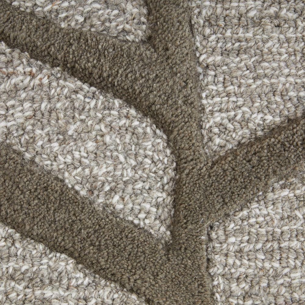 Feizy Kimball Gray, Taupe and Ivory 9' x 12' Area Rug, , large