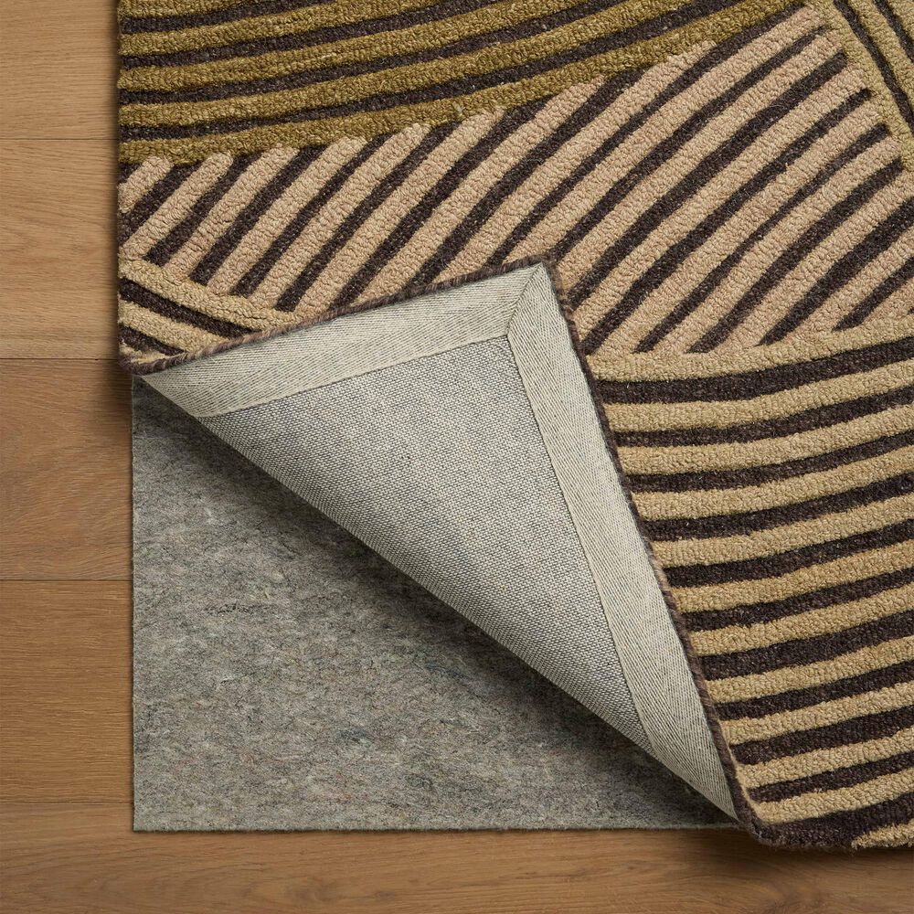 Loloi Madi Espresso and Multicolor 2'6" x 7'6" Runner, , large