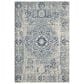 Safavieh Evoke EVK260C-5 5"1" x 7"6" Ivory/Blue Area Rug, , large