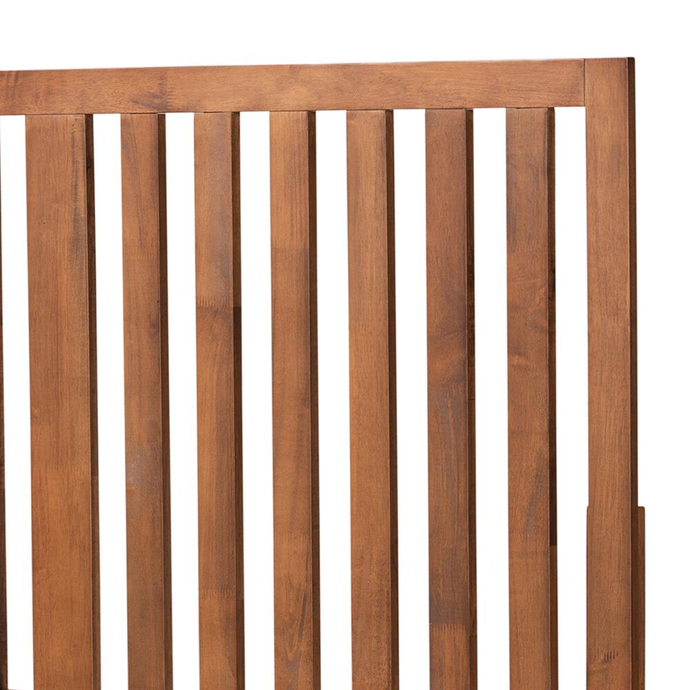 Baxton Studio Oren King Slat Headboard in Ash Walnut, , large