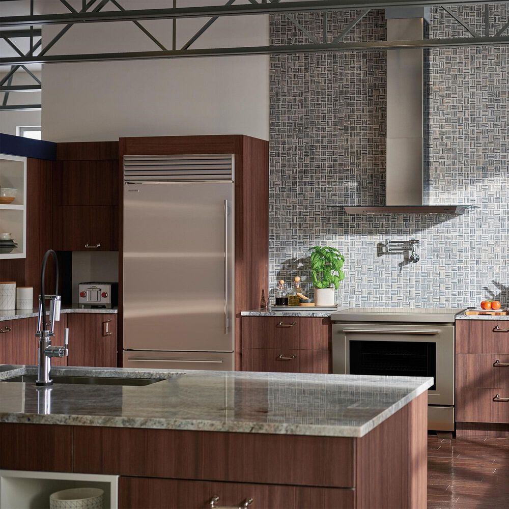 Sub Zero 20.7 Cu. Ft. Built-In Over and Under Refrigerator with Left Hinge in Stainless Steel, , large