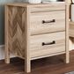 Ashley Battelle 2-Drawer Nightstand in Tan, , large