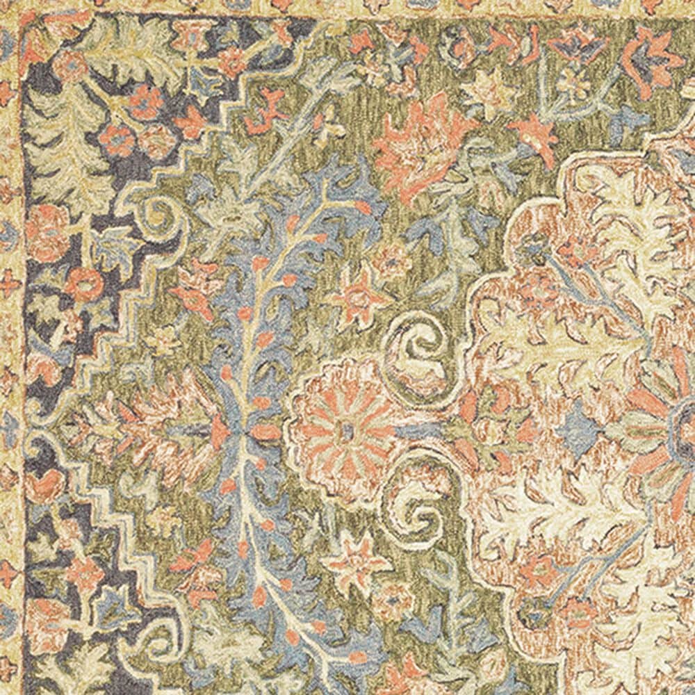 Oriental Weavers Alfresco Medallion 28401 10&#39; x 13&#39; Blue Area Rug, , large