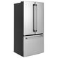 Cafe 18.6 Cu. Ft. Counter Depth French Door Refrigerator in Stainless Steel, , large