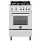 Bertazzoni Professional 2.5 Cu.Ft. Gas Range in Stainless Steel, , large