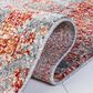 Safavieh Aston 8" x 10" Red and Grey Area Rug, , large