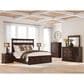 Ashley Taffenbrook 10-Drawer Dresser and Mirror in Medium Brown, , large