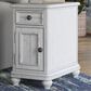 Golden Wave Furniture New Haven Chairside Table in Oyster Shell, , large