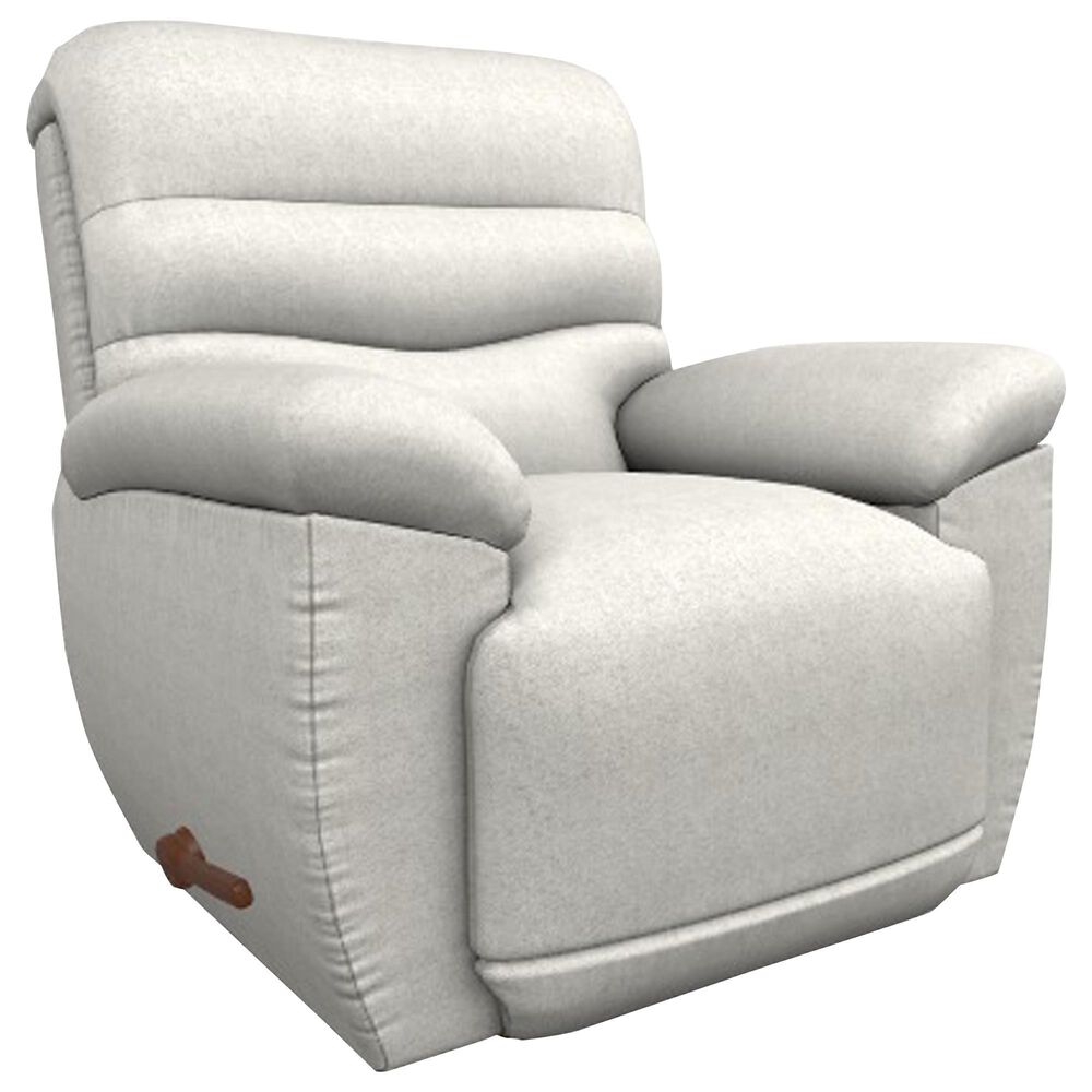 La-Z-Boy Joshua Manual Rocker Recliner with Swivel Base in Bartaloni Oatmeal, , large
