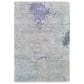 Nourison Silk Shadows 2" x 3" Blue and Green Area Rug, , large