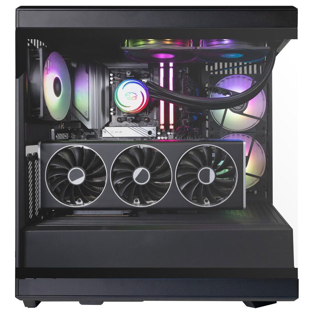 iBUYPOWER Y40 Pro Gaming PC Desktop | Intel Core Ultra 9 285 - 32GB RAM - NVIDIA GeForce RTX 5080 Graphics - 2TB SSD in Black, , large
