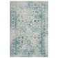 Safavieh Adirondack ADR109D 5"1" x 7"6" Ivory and Teal Area Rug, , large
