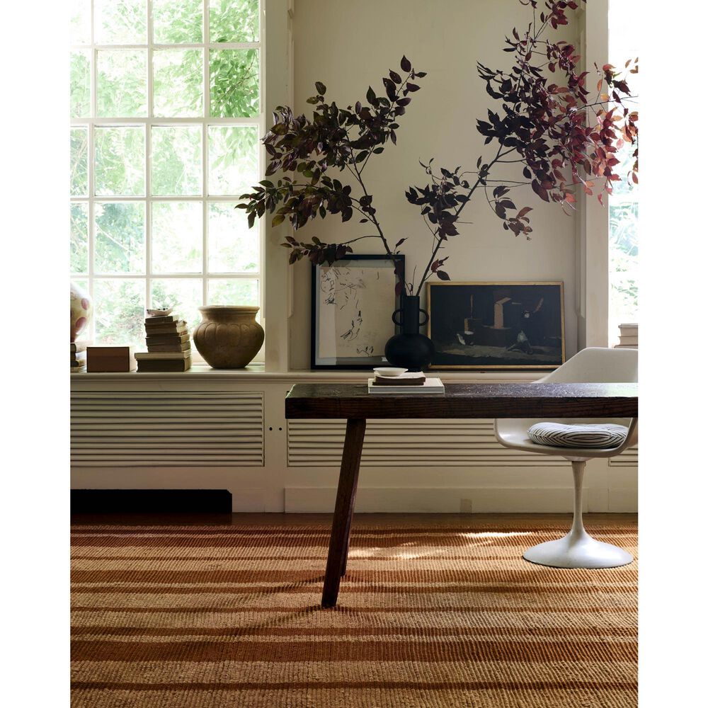 Loloi Weatherstaff Cinnamon and Natural 5' x 7'6" Area Rug, , large