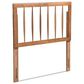 Baxton Studio Valin Twin Headboard in Ash Walnut, , large