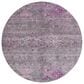 Dalyn Rug Company Karaj KJ5 8" Round Purple Indoor/Outdoor Area Rug, , large