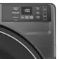 Whirlpool 4.5 Cu. Ft. Smart Front Load Washer and 7.4 Cu. Ft. Smart Gas Dryer Laundry Pair in Volcano Black, , large