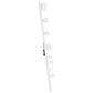 Coaster Zayan Floor Mirror in White Gloss, , large