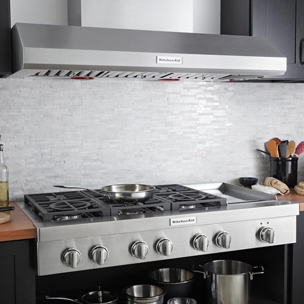 KitchenAid 48'' WallMount Externally Vented Range Hood Nebraska