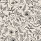 Rifle Paper Co Crafted by Cloth & Company Mayfair Twin Headboard in Aviary Black/Cream, , large