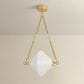 Corbett Lighting Solara 1-Light Pendant in Vintage Polished Brass, , large