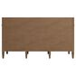 James Martin Brittany 60" Double Bathroom Vanity in Pecan with 3 cm White Zeus Silestone Top and Rectangular Sinks, , large
