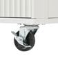 HOMLUX 52" Fluted Kitchen Island with Drop Leaf in White, , large