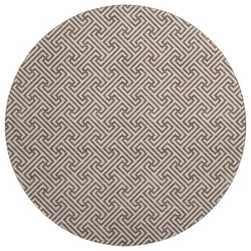 Dalyn Rug Company The Reserve TR5 Coffee 8" Round Indoor/Outdoor Area Rug, , large