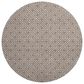 Dalyn Rug Company The Reserve TR5 Coffee 8" Round Indoor/Outdoor Area Rug, , large