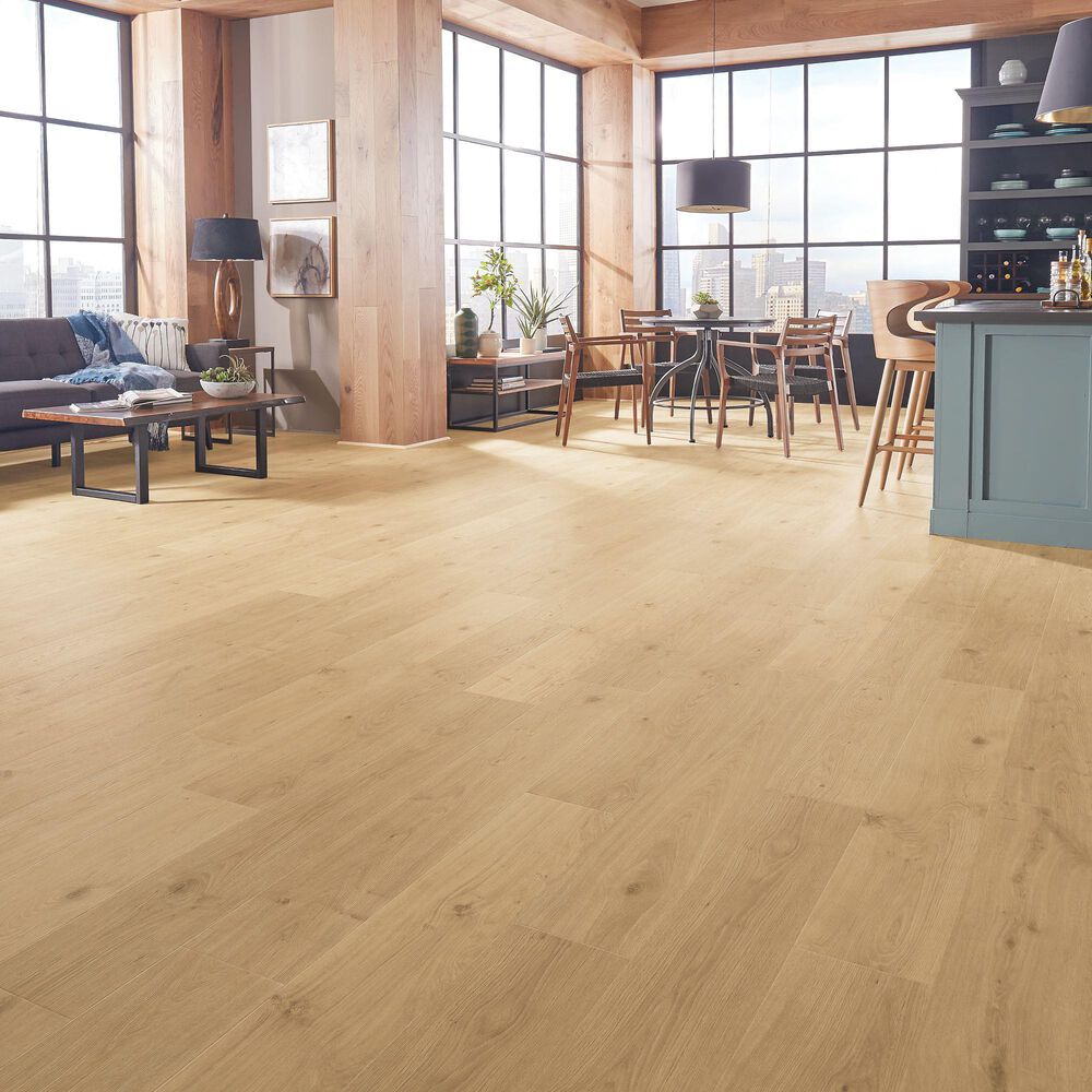 Pergo Transom Artifact Brown Oak 8&quot; x 54&quot; Laminate, , large