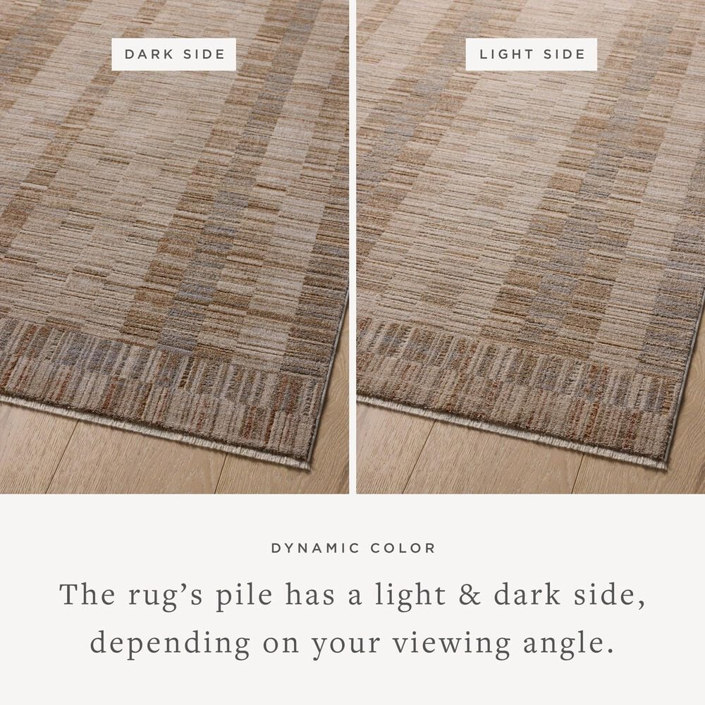 Amber Lewis x Loloi Cali 2&#39;7&quot; x 8&#39; Natural and Multicolor Runner, , large