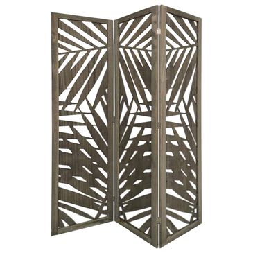Screen Gems Papete 3-Panel Screen in Grey, , large
