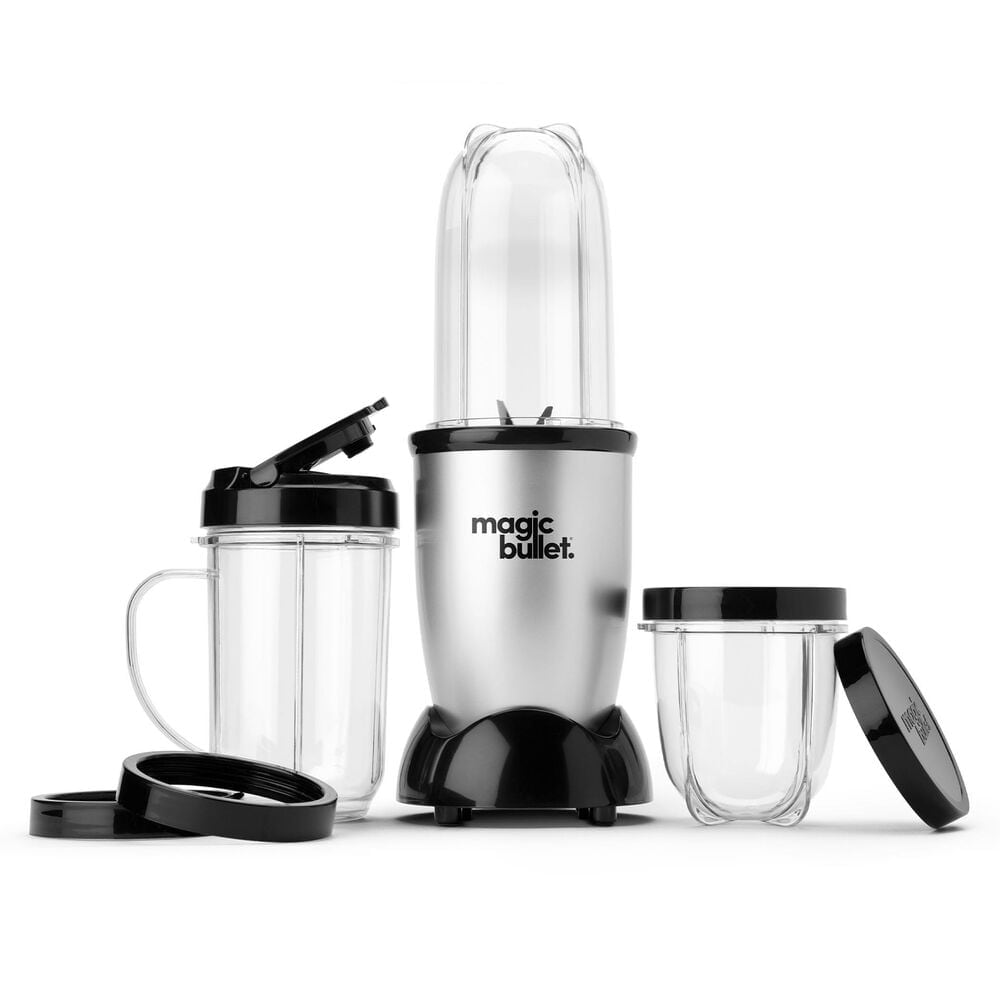 Nutri Bullet 11-Piece Magic Bullet Personal Blender Set in Black and Silver, , large