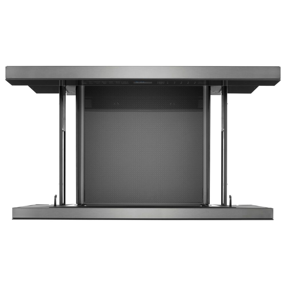 JennAir NOIR 24" Undercounter Microwave Oven with Drawer Design in Floating Glass Black, , large