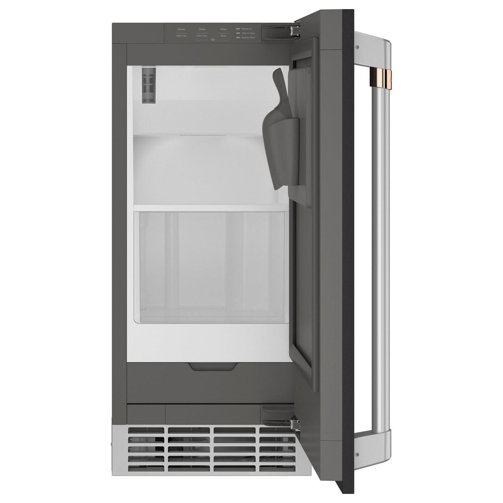 Cafe Ice Maker Door Kit in Matte Black, , large