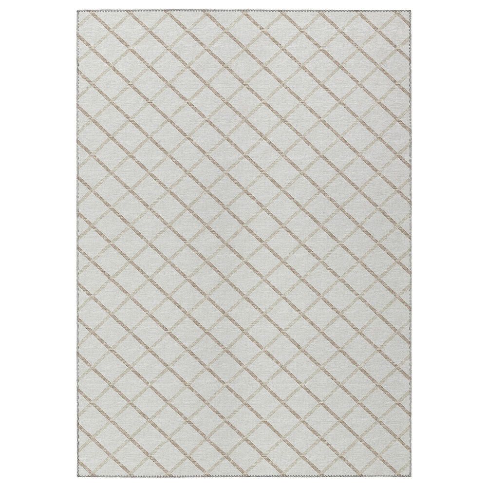 Dalyn Rug Company York 10" x 14" Ivory Indoor/Outdoor Area Rug, , large