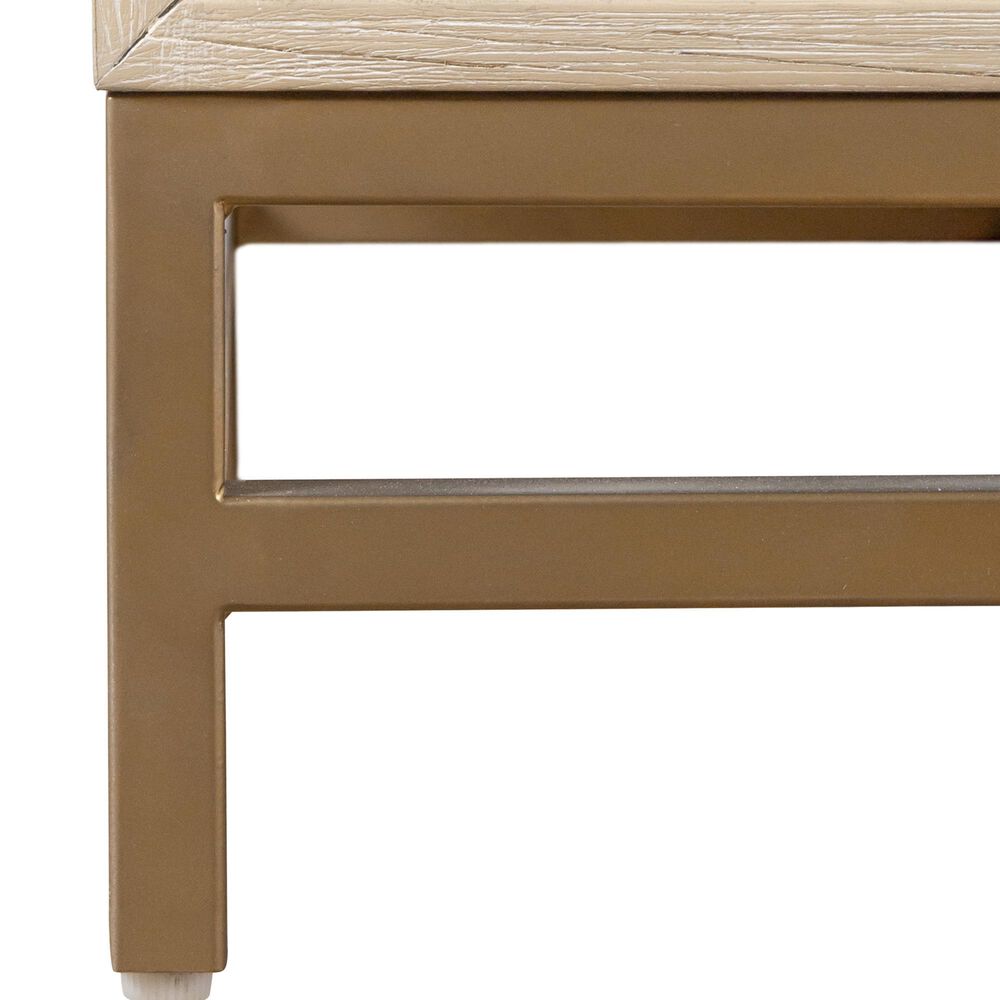 Furniture of America Sandnes 5-Drawer Chest in Light Oak, , large