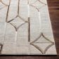 Surya Eloquent 10" x 14" Light Gray, Oatmeal, Medium Brown, Dark Brown and Black Area Rug, , large
