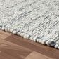 L&R Resources Savanna Blue and Ivory 9" x 12" Area Rug, , large