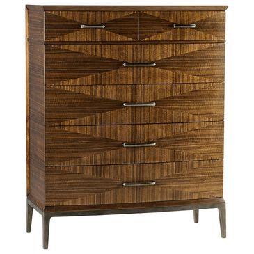 Jonathan Charles Fine Furniture Toulouse Tall Dresser in Walnut, , large