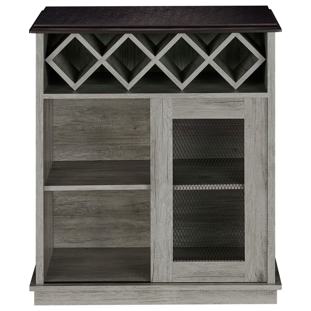 Furniture of America Clegg Buffet in Vintage Gray Oak, , large