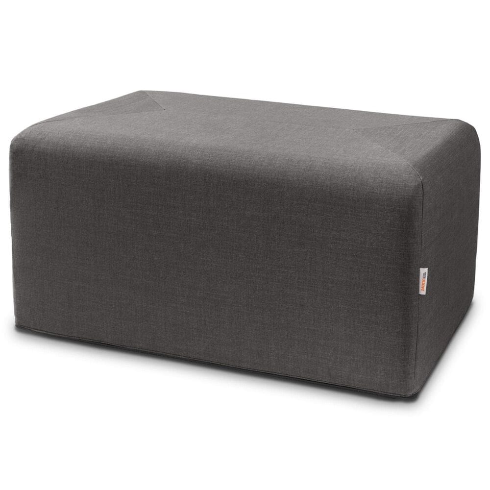 Jaxx Monroe Large Ottoman in Ebony, , large