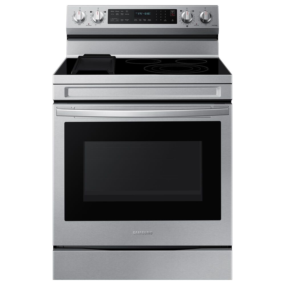 Samsung 6.3 Cu. Ft. Freestanding Electric Range with Air Fry, Wi-Fi and Griddle in Stainless Steel, , large