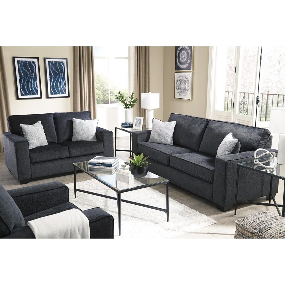 Ashley Altari Loveseat in Slate, , large