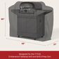 TYTUS Emberwood Cover for Prep Cart and Grill in Black, , large
